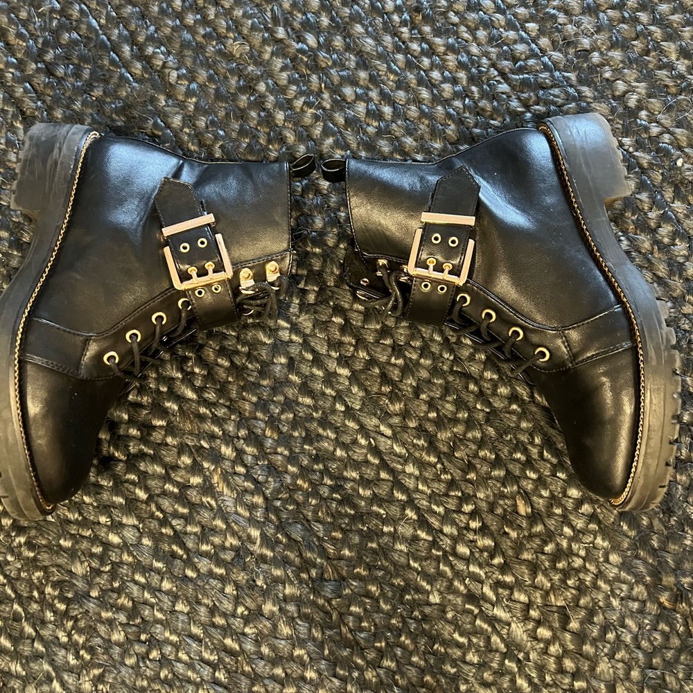 ASOS Combat Boot with Chains